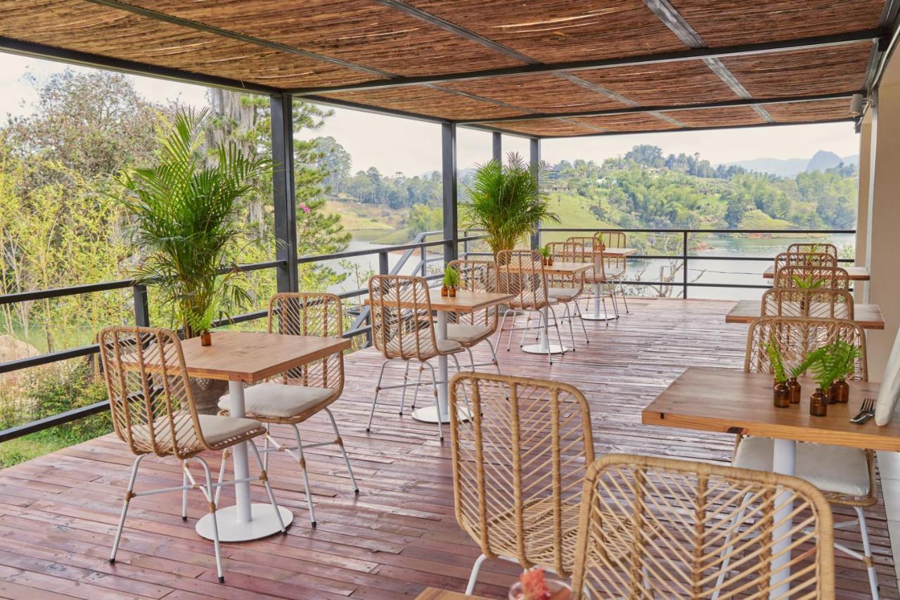La Pausa Hotelbistro Guatapé Esterno foto
