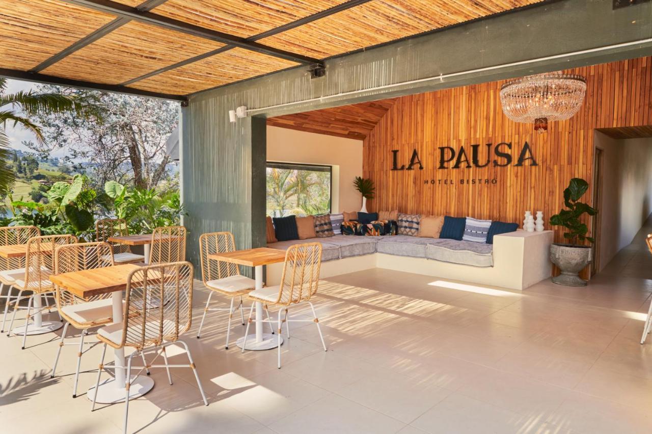 La Pausa Hotelbistro Guatapé Esterno foto