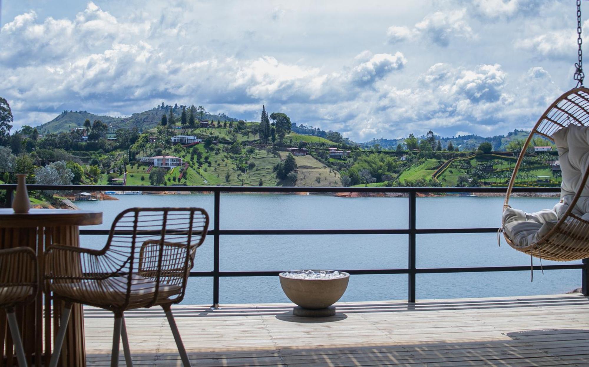 La Pausa Hotelbistro Guatapé Esterno foto